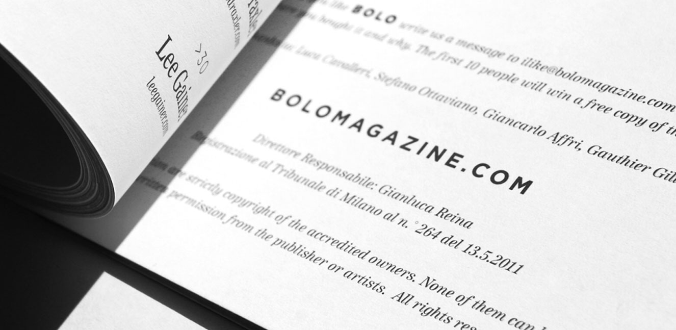 Bolo magazine derniere de couverture