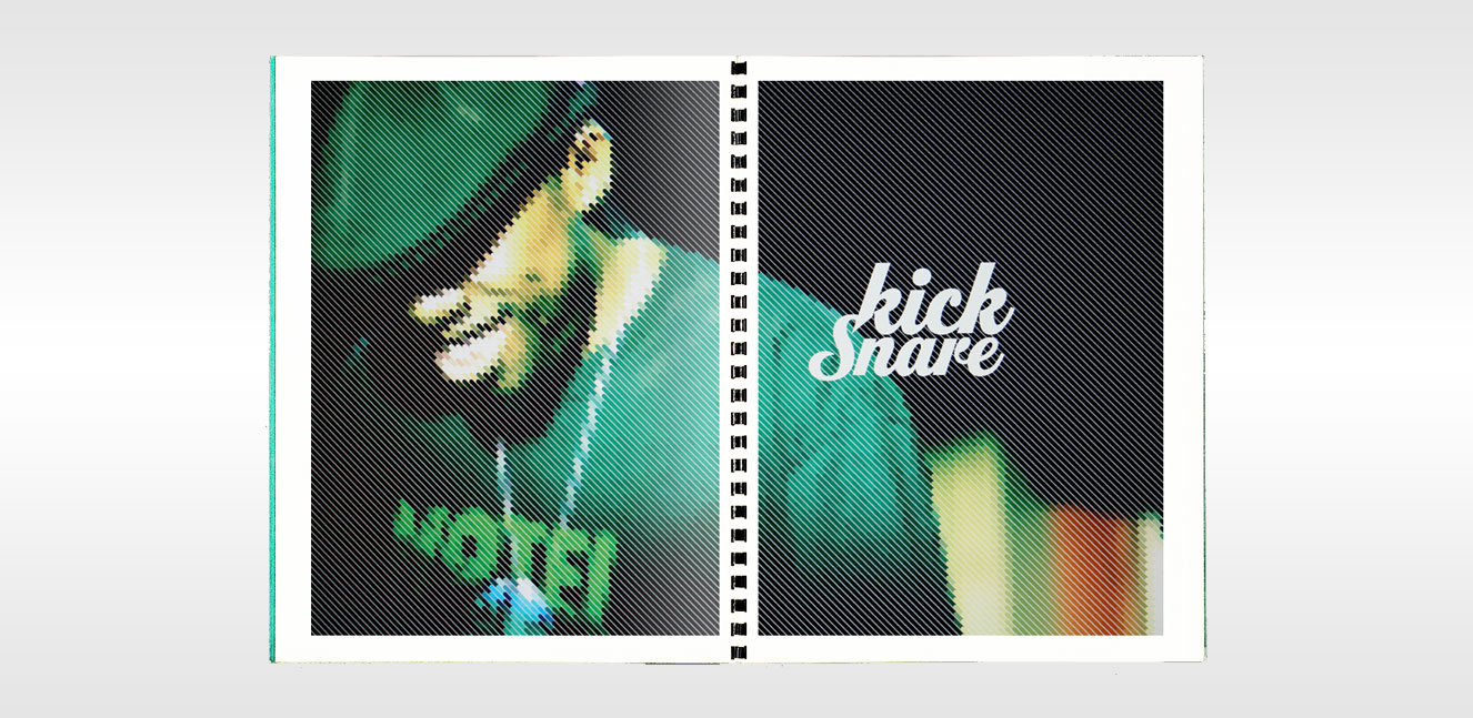 kick snare illustration